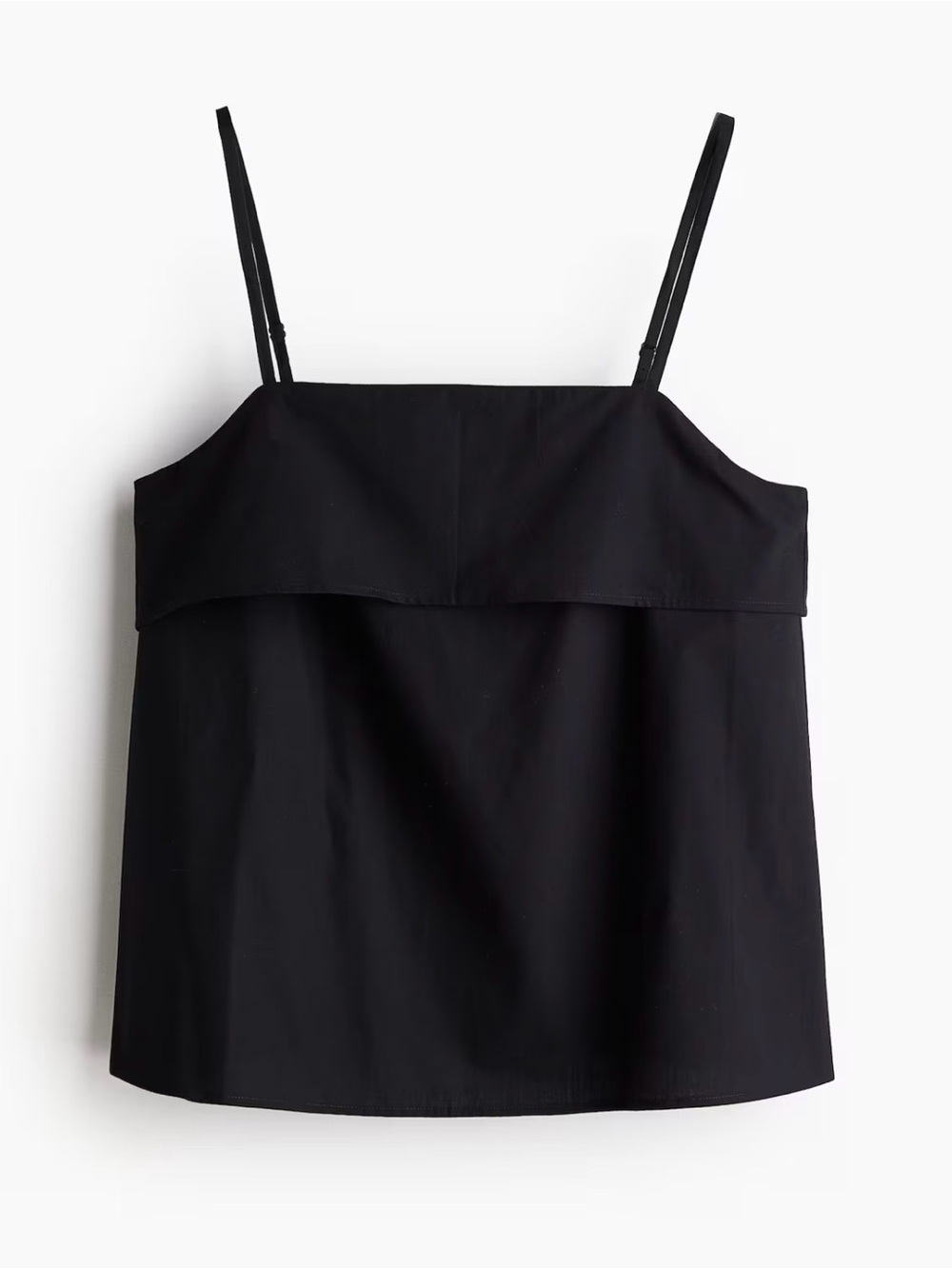 NWT BUNDLE of Black and WHITE Spaghetti Strap Cami Tops